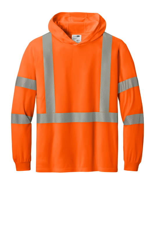 CornerStone CS208 Class 3 Hooded Safety Tee – Custom DTF Print
