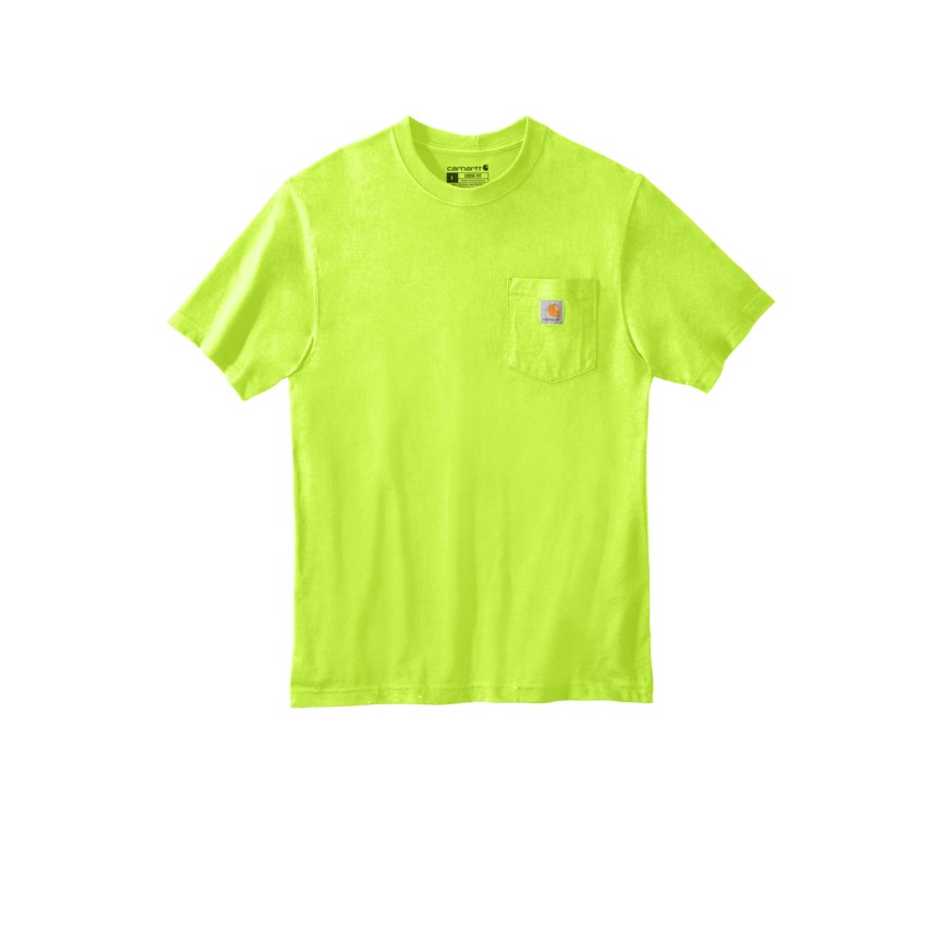 Carhartt CTK87 Workwear Pocket Short Sleeve Tee – Screen Print (1-Color, 1-Side)